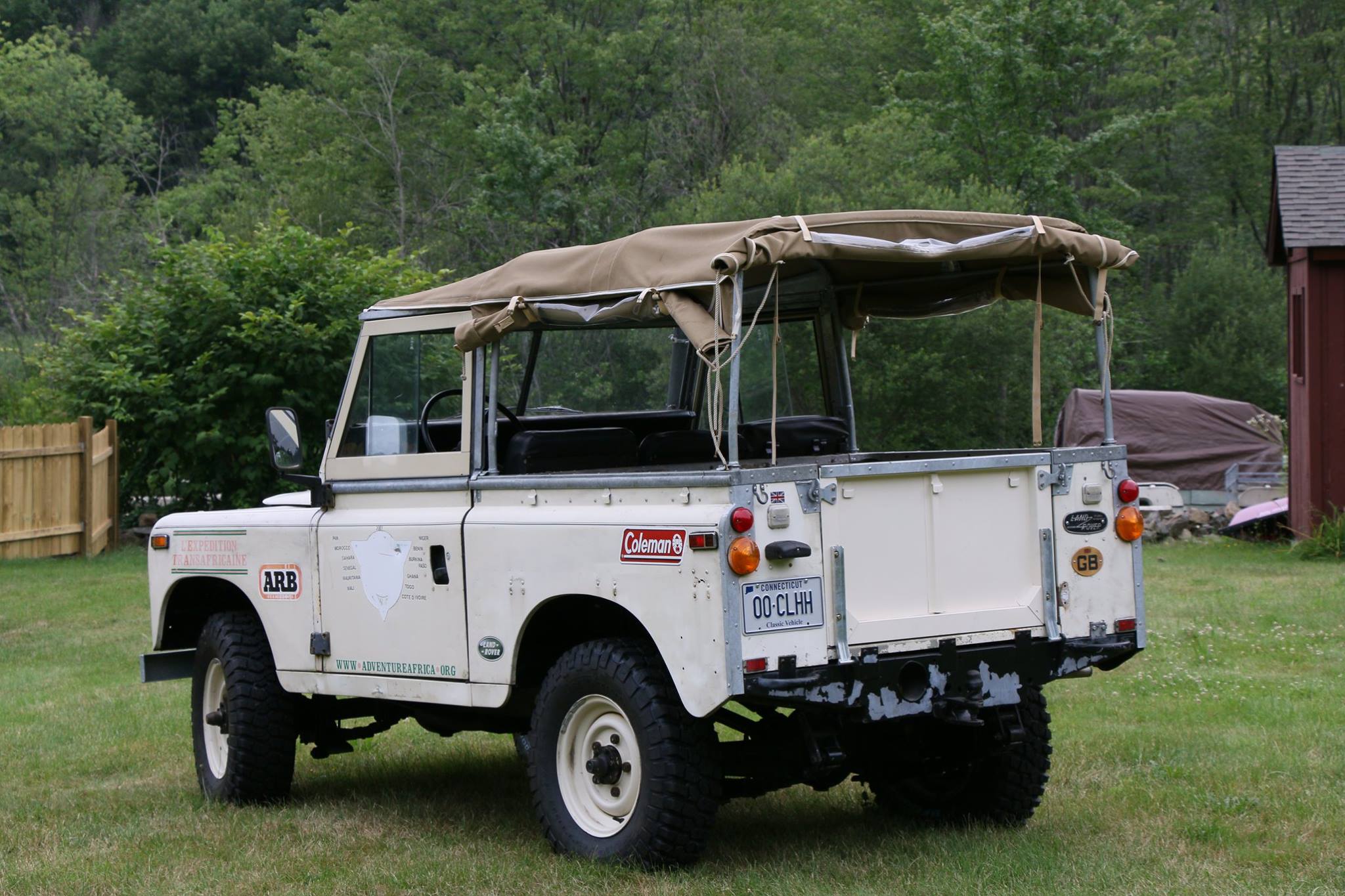 1973 Land Rover Series III L'Expedition Transafricaine