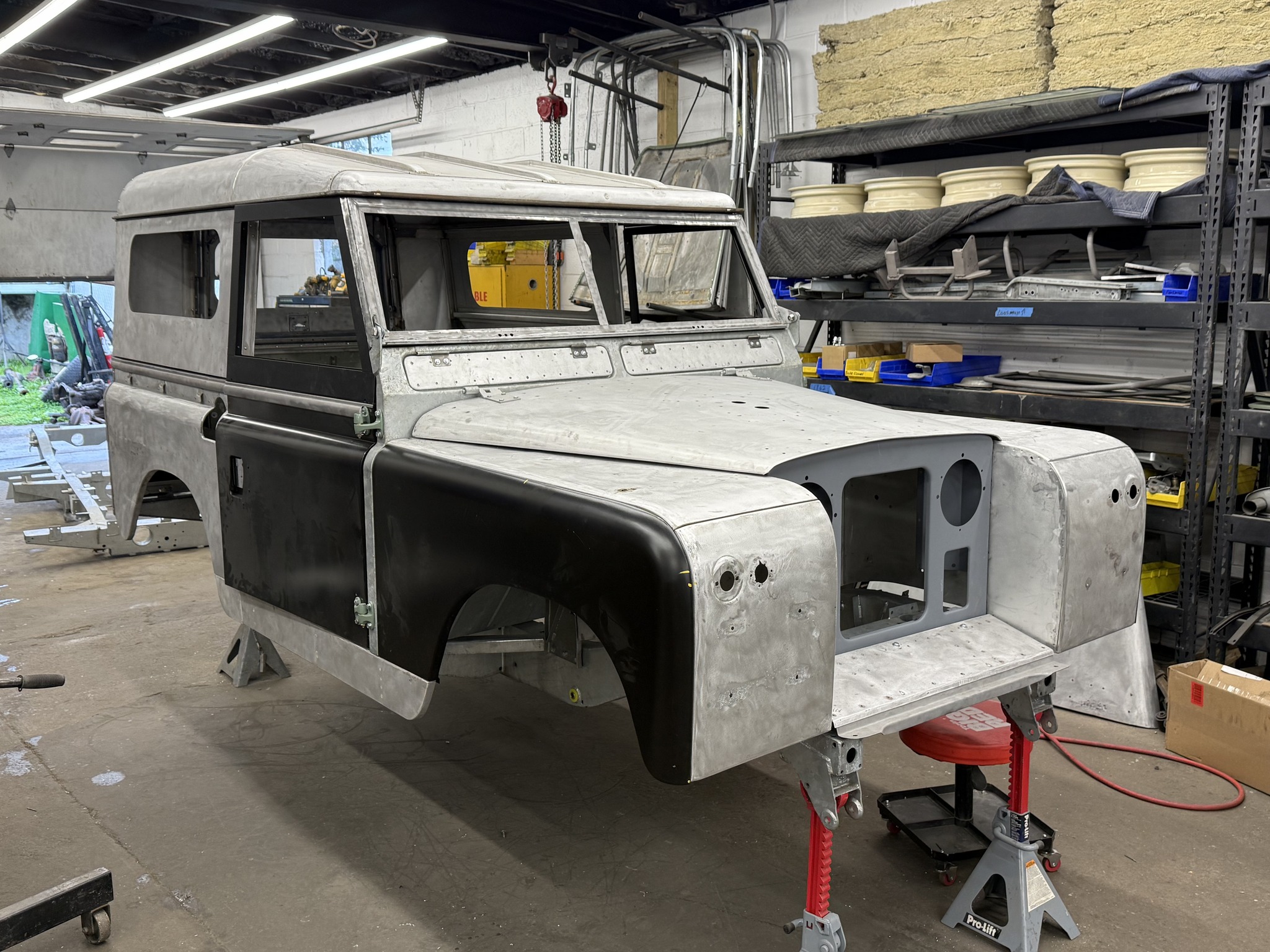 1959 Land Rover Series II Pastel Green