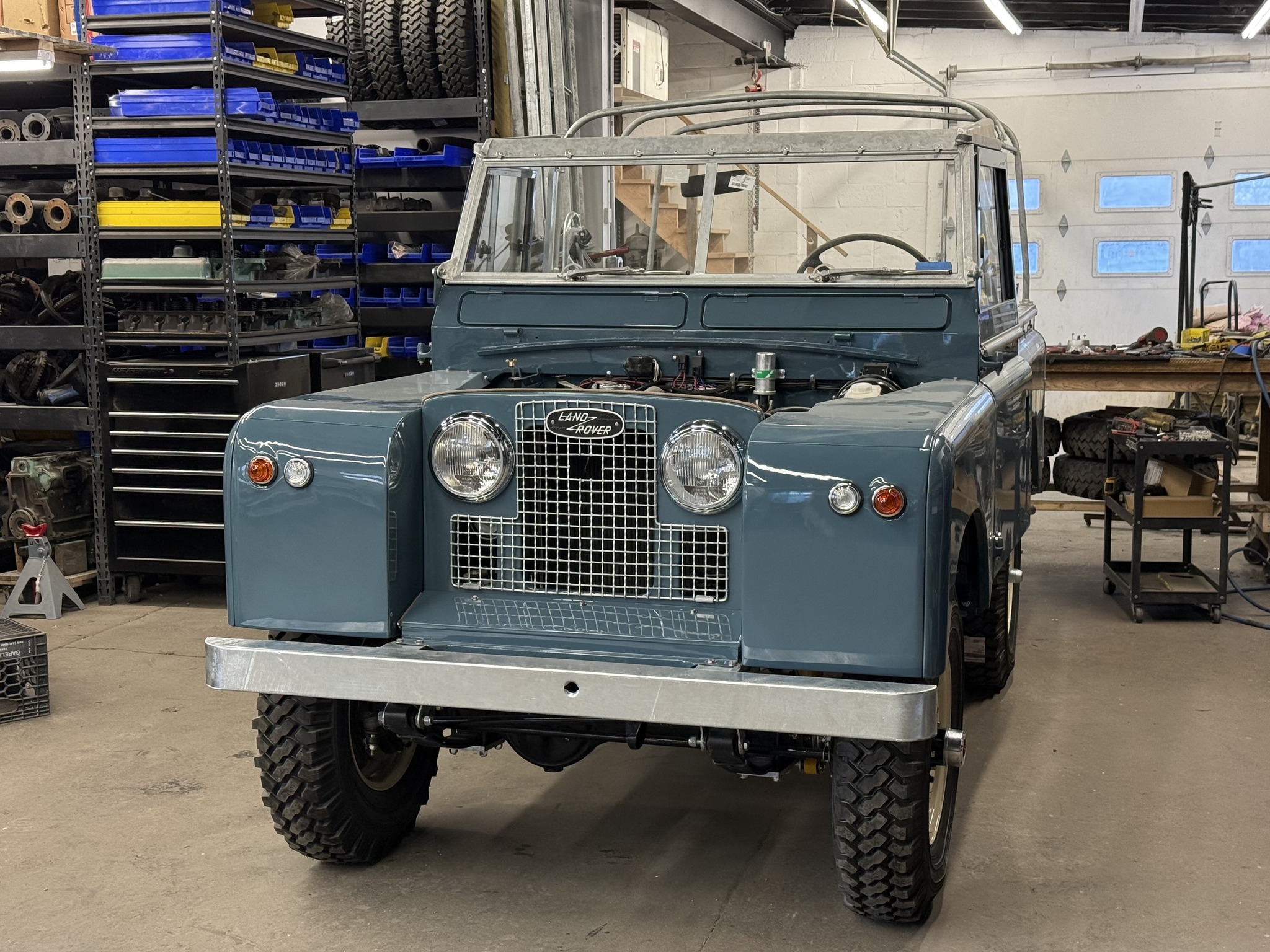 1962 Land Rover Series IIA Marine Blue