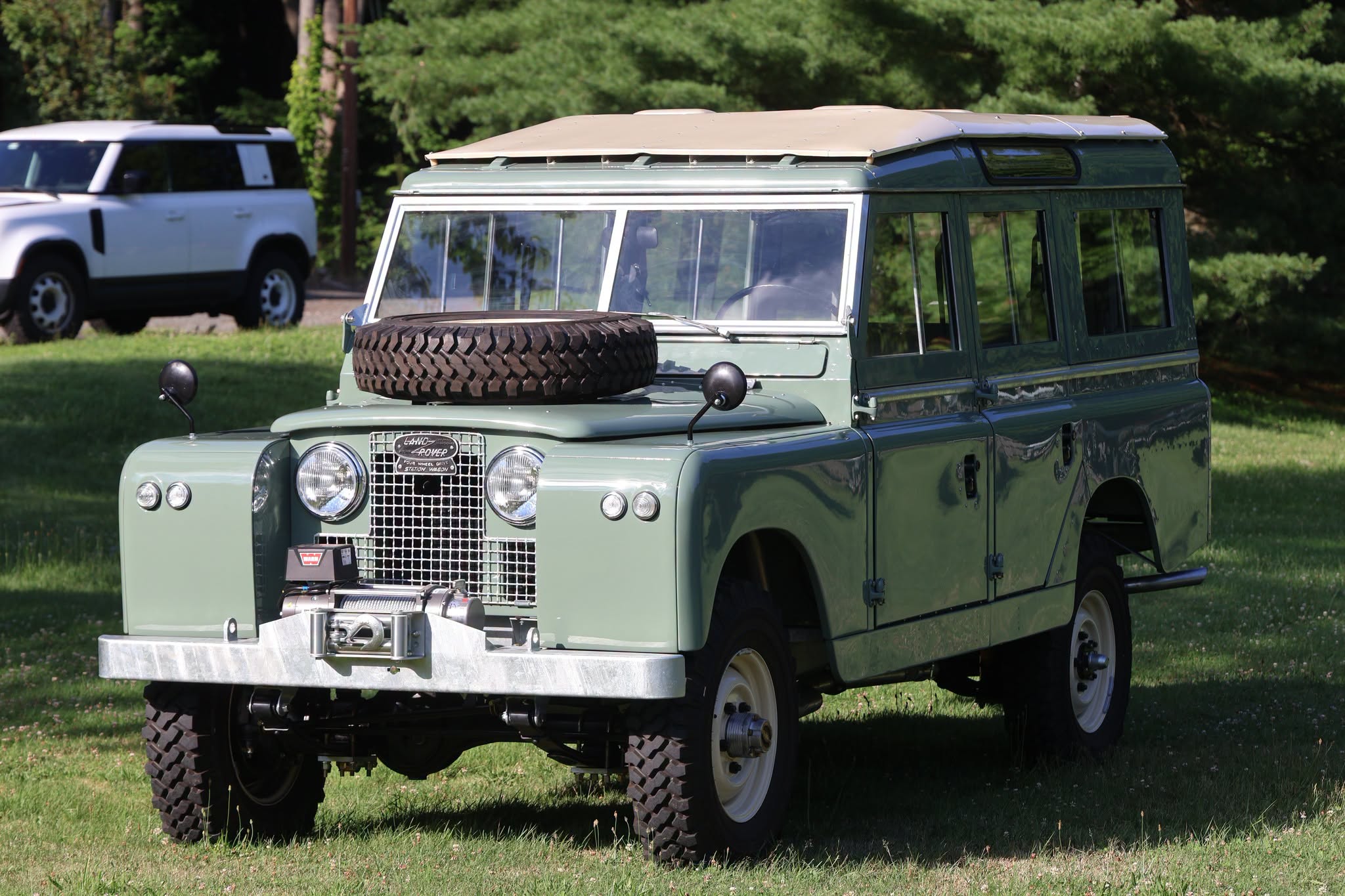 1959 Land Rover Series II Pastel Green
