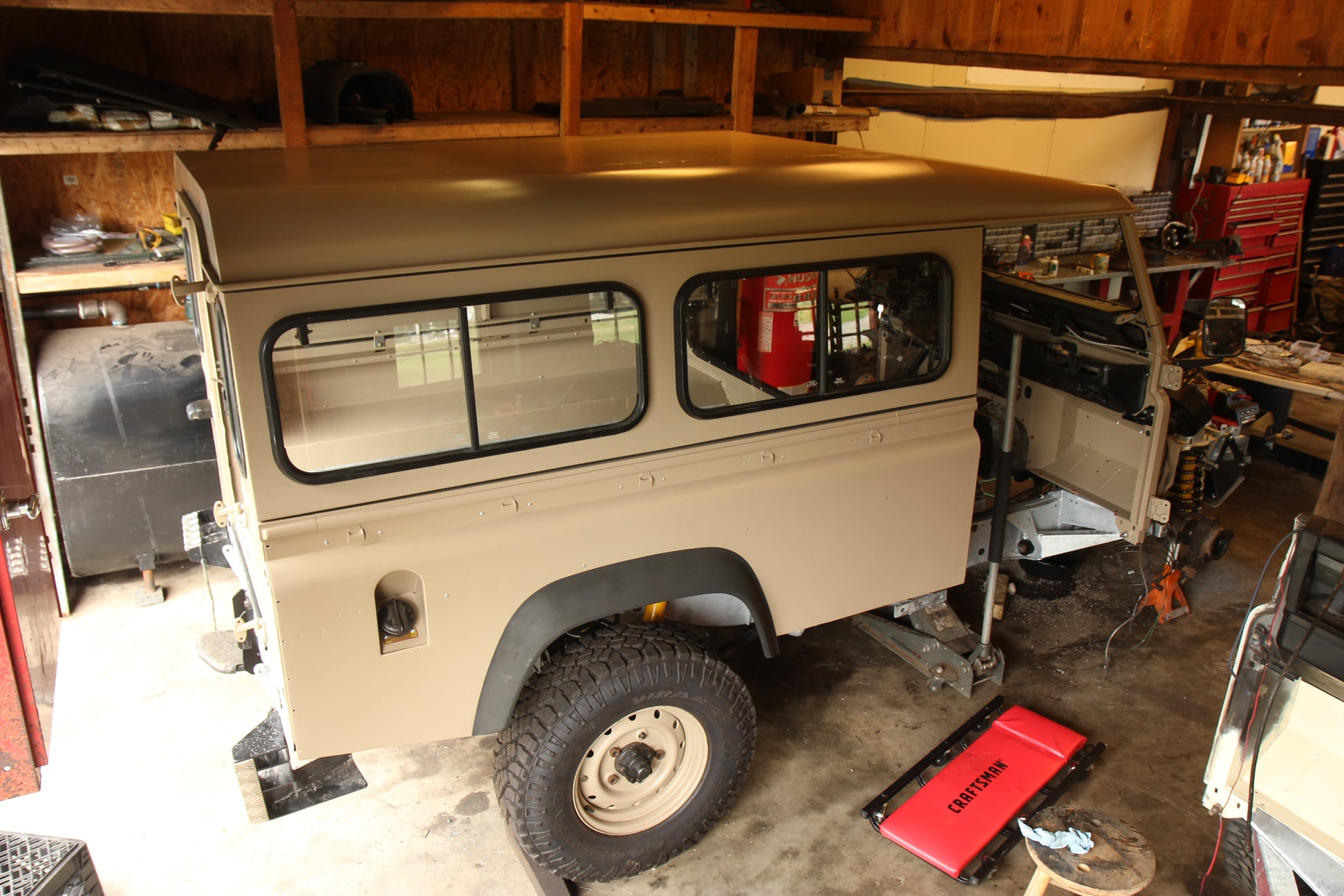 1986 Land Rover 110 NAO Matte Tan Photo 30